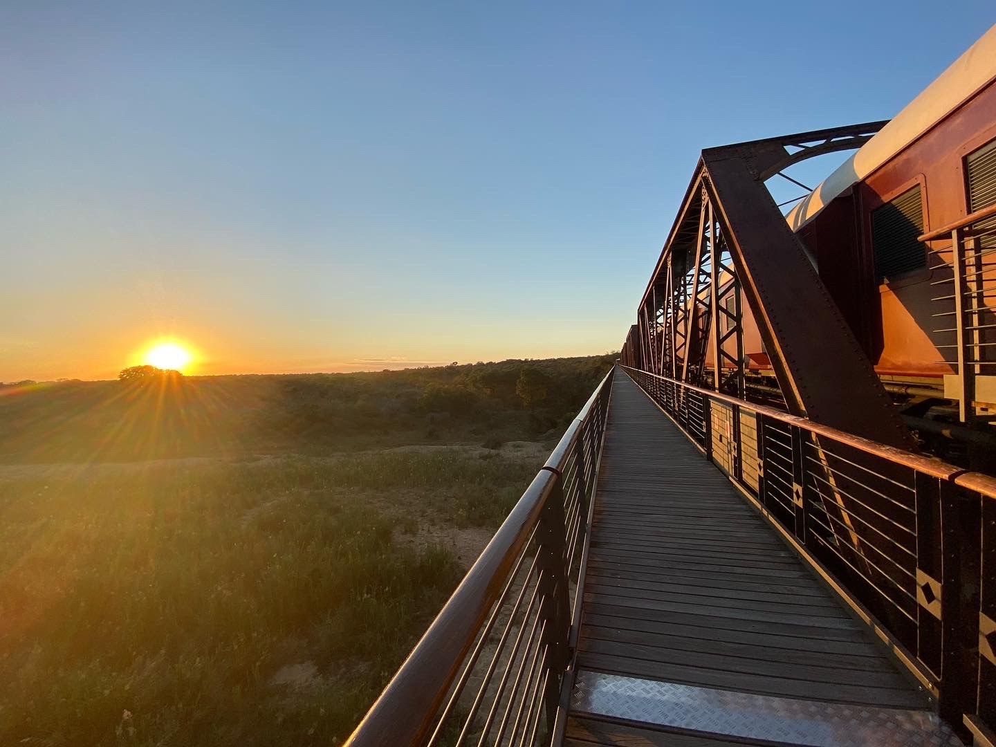 Kruger Shalati - The Train on the Bridge 11